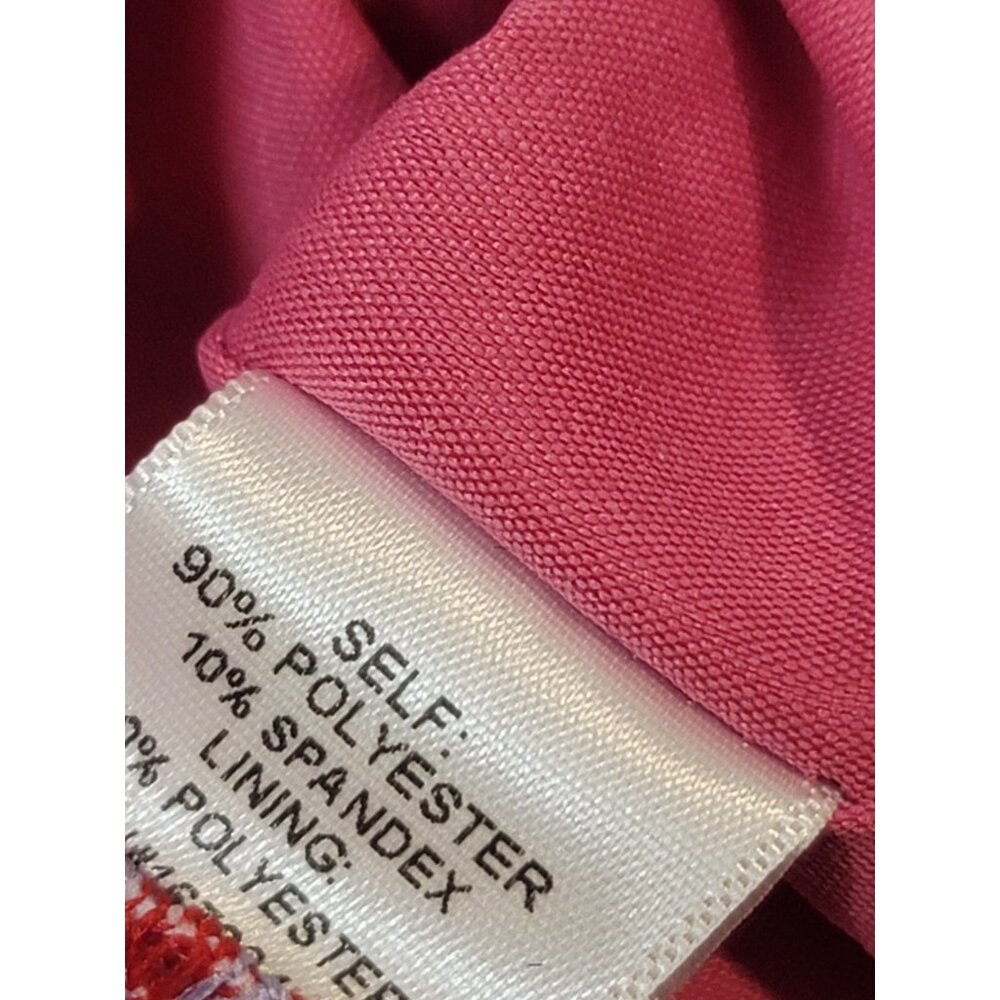 Tuckernuck Crawford Pink Zigzag Mini Dress Size Medium - Picture 6 of 7